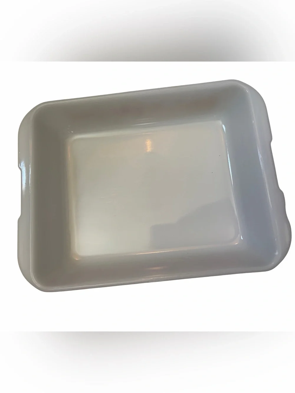 Vintage Proctor-Silex Milk Glass 10” Casserole Dish Original Lid Wheat Pattern